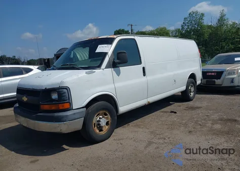 2007 Chevrolet Express Work Van из США, поврежденный, VIN 1GCGG29V871189408